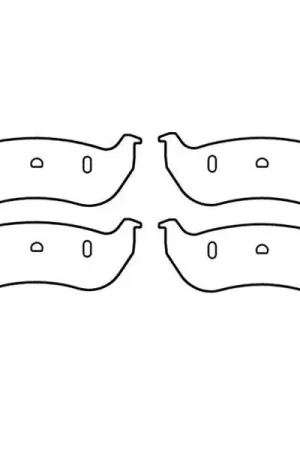 Omix Disc Brake Pad Kit - 4 Piece - 16729-1 Secure Checkout