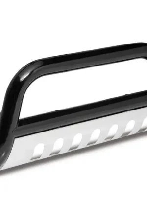Handmade Outland Bull Bar With Skid Plate - 3 inch - Black - 82001-2