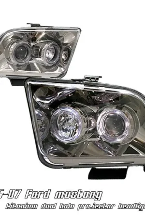Brand New Ford Mustang Option Racing Projector Headlight - 11-18160