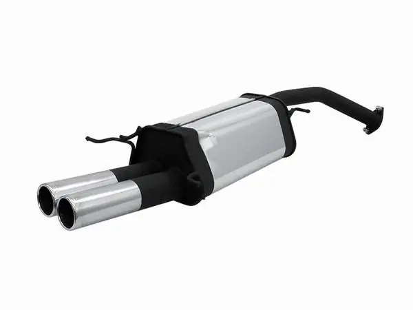 Mazda 626 Remus Rear Silencer with Dual Exhaust Tips - Round - 456092 0504 Deal