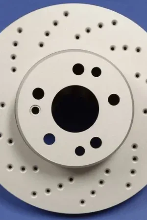 Buick Rainer SP Performance Cross Drilled Vented Front Rotors - C55-069 Free Returns