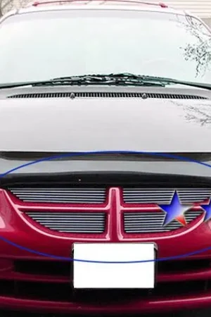 Dodge Caravan APS Billet Grille - Upper - Aluminum - D66440A In Demand