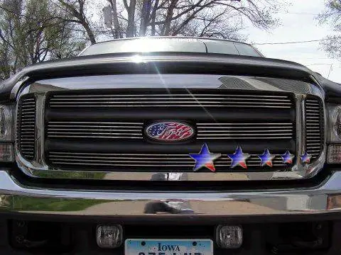 Ford F250 APS Billet Grille - Upper - Stainless Steel - F85399S Today Only