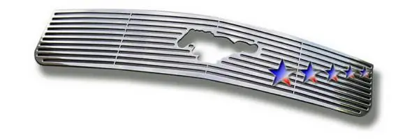 Ford Mustang APS CNC Grille - Upper - Aluminum - F96012A Order Now