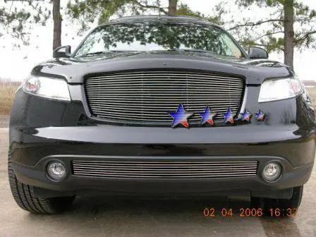 Mega Sale Infiniti FX45 APS Billet Grille - Bumper - Aluminum - N65607A