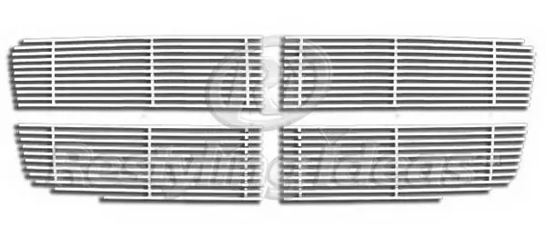 Brand New Dodge Durango Restyling Ideas Upper Grille -Stainless Steel Chrome Plated Billet - 72-SB-DODUR07-T
