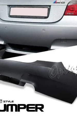 Special Offer BMW 5 Series Option Racing Bumper - M5 Look - Rear without Sensor Hole - 29-12119