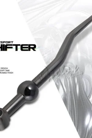 Markdown Honda Civic Option Racing Short Shifter - Black Chrome - 62-20106