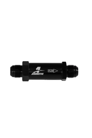 Aeromotive In-Line Full Flow Check Valve (-10 AN Flare) - Black — PMD Premier Motoring Development Markdown