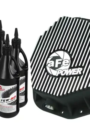 aFe Power Cover Rear Differential w/ 75W-90 Gear Oil Dodge Diesel Truc — PMD Premier Motoring Development Fast Shipping