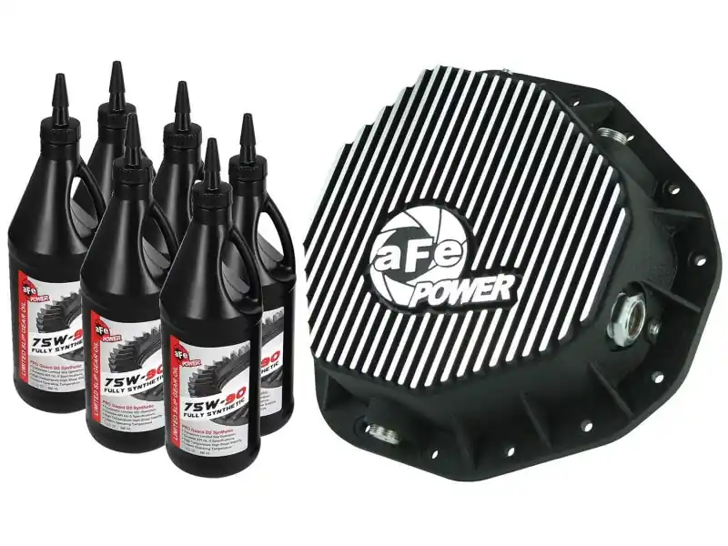 aFe Power Cover Rear Differential w/ 75W-90 Gear Oil Dodge Diesel Truc — PMD Premier Motoring Development Fast Shipping