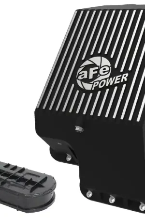 aFe Transmission Pan (Black); Ford Diesel Trucks 03-10 V8-6.0/6.4L (td — PMD Premier Motoring Development Must Have