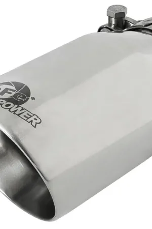 Hot Deal aFe MACH Force-Xp Universal 304 SS Single-Wall Clamp-On Exhaust Tip -— PMD Premier Motoring Development