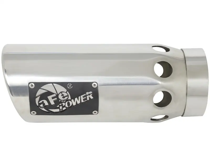 aFe Power Intercooled Tip Stainless Steel - Polished 4in In x 5in Out— PMD Premier Motoring Development Free Delivery