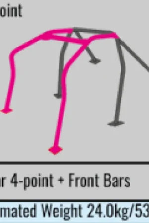 Cusco SFTY21 2-Passenger 6-Point BLK DASH-ESCAPE Roll Cage Nissan Silv — PMD Premier Motoring Development Trusted Brand