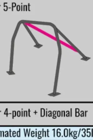 Weekend Sale Cusco Safety 21 2-Psgr 5-Pt BLK Roll Cage 70-71 Datsun 240Z (S30-Serie — PMD Premier Motoring Development