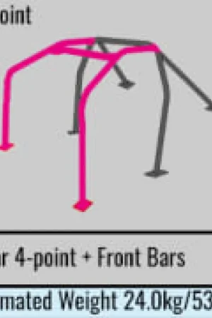 Save Now Cusco SFTY21 2-Passenger 6-Point BLK Dash-THROUGH Roll Cage Subaru WRX — PMD Premier Motoring Development