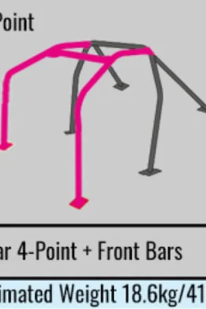 Weekend Sale Cusco Chromoly Roll Cage 6 Point 2 Passenger Through Dash 2015 Subaru— PMD Premier Motoring Development