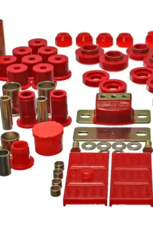 Authentic Energy Suspension 67-69 Chevrolet Camaro (w/mono leaf springs) Red Hyp — PMD Premier Motoring Development