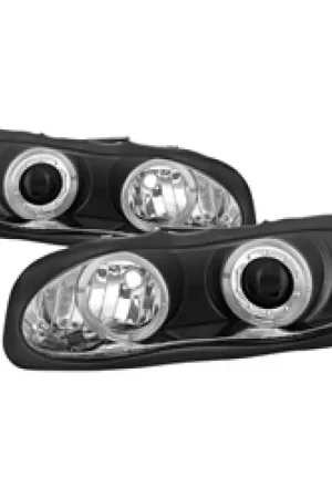 Spyder Chevy Camaro 98-02 Projector Headlights LED Halo LED Blk - Low— PMD Premier Motoring Development Super Sale