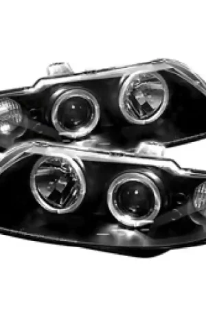Spyder Pontiac GTO 04-06 Projector Headlights LED Halo LED Black High— PMD Premier Motoring Development Super Sale