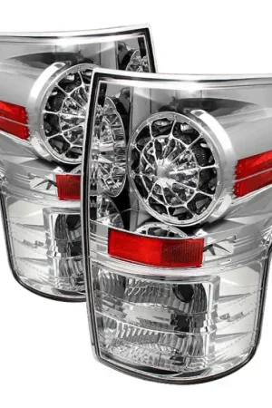 Spyder Toyota Tundra 07-13 LED Tail lights Chrome ALT-YD-TTU07-LED-C — PMD Premier Motoring Development Must Have