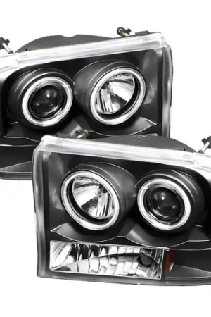 Spyder Ford F250 Super Duty 99-04 Projector Version 2 CCFL Halo LED Bl — PMD Premier Motoring Development Price Drop