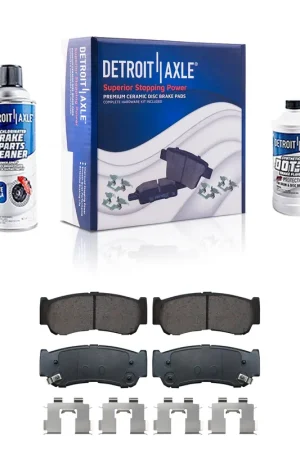 4pc Rear Ceramic Brake Pads Kit Exclusive