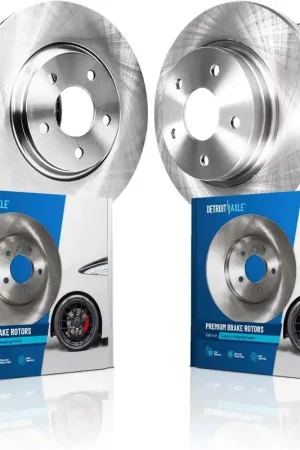 4pc Front & Rear Disc Brake Rotors Kit Express Delivery