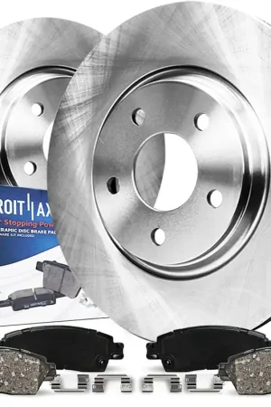 4pc Rear Disc Rotors and Ceramic Brake Pads Kit Buy Today