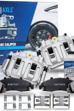 6pc Front Disc Calipers Ceramic Brake Pads Kit Hot Deal