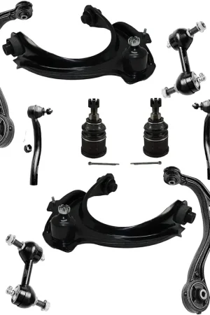 12pc Front Control Arms Ball Joints Tie Rods Sway Bar Links Suspension Kit Buy Today