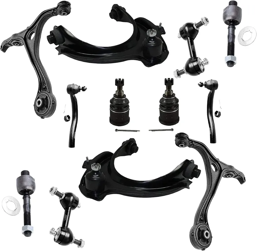 12pc Front Control Arms Ball Joints Tie Rods Sway Bar Links Suspension Kit Buy Today