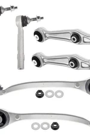 Worldwide Shipping 6pc Front Lower Forward Rearward Control Arms Outer Tie Rods Suspension Kit