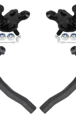 4pc Front Outer Tie Rods Lower Ball Joints Suspension Kit Time-Limited