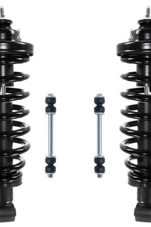 4pc Rear Struts Sway Bar Links Suspension Kit Authentic