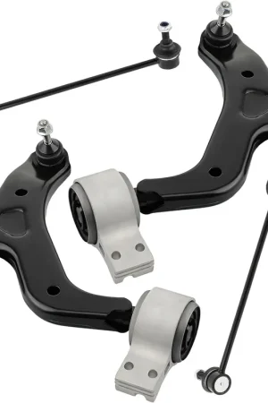 4pc Front Lower Control Arms Sway Bar Links Suspension Kit One Day Deal