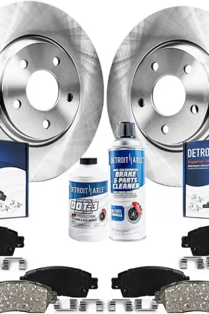 10pc Front & Rear Disc Rotors and Ceramic Brake Pads Kit Today Only