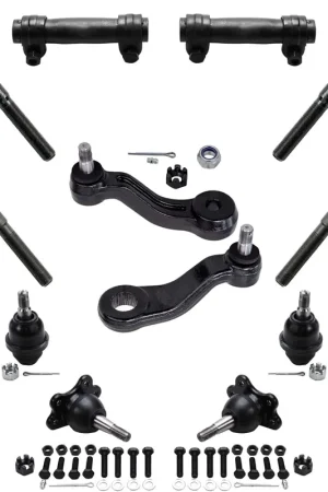 14pc Front Upper Lower Ball Joints Sway Bar Links Tie Rods Suspension Kit Popular