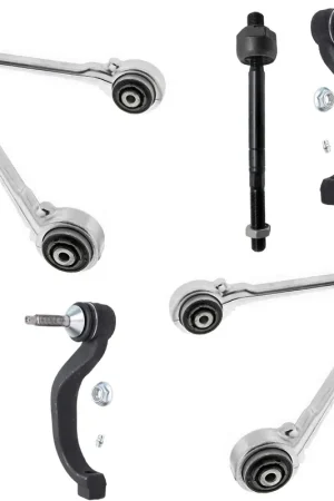 Factory Price 6pc Front Upper Control Arms Tie Rods Suspension Kit