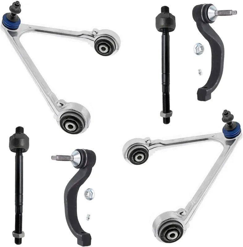 Factory Price 6pc Front Upper Control Arms Tie Rods Suspension Kit