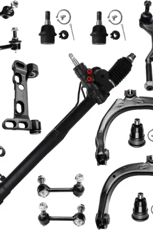 Wholesale 15pc Power Steering Rack and Pinion Control Arms Suspension Kit