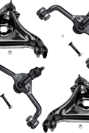 4pc Front Upper Lower Control Arms Suspension Kit New Arrival