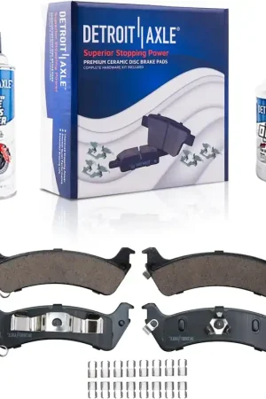 4pc Rear Ceramic Brake Pads Kit High Quality