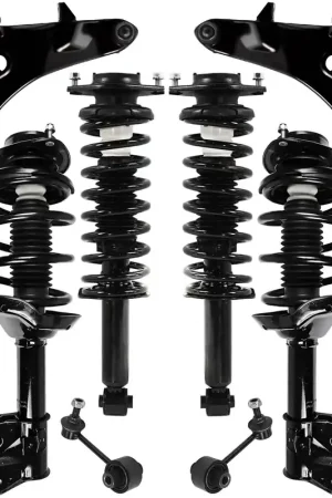 12pc Front & Rear Struts Lower Control Arms Outer Tie Rods Suspension Kit Buy Online
