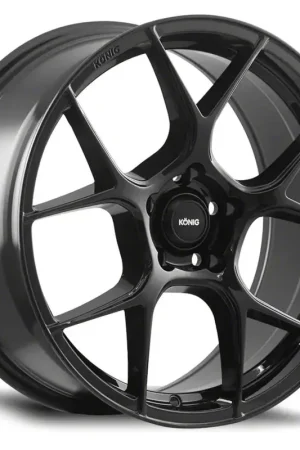 Konig Diverge Gloss Black Wheel; 18x8; 40mm Offset Cheap