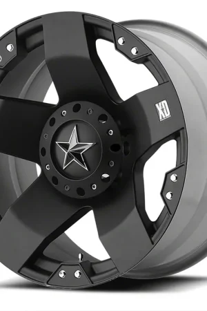 XD Rockstar Matte Black Wheel; 20x8.5; 10mm Offset Budget