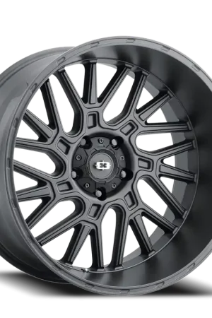 Vision Brawl 404 Wheel 22x10 8x170 Satin Black -19mm - FREE T-SHIRT INCLUDED! Exclusive