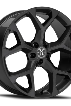 Limited Offer Xcess X05 5 Flake Wheel 24x9 5x115 Gloss Black 15mm - FREE T-SHIRT INCLUDED!