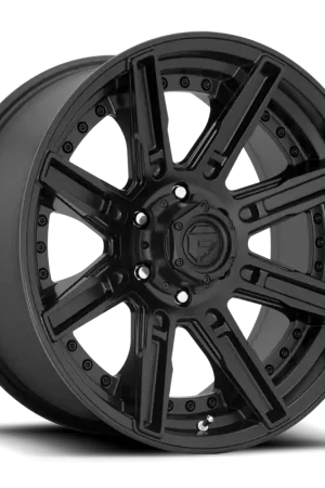 Fuel D709 Rogue Wheel 20x9 6x139.7 Matte Black 1mm - FREE T-SHIRT INCLUDED! Luxury